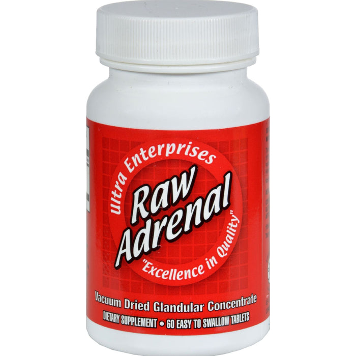 Raw Adrenal Glandulars - Boost Energy & Vitality with 200mg (60 Tablets)