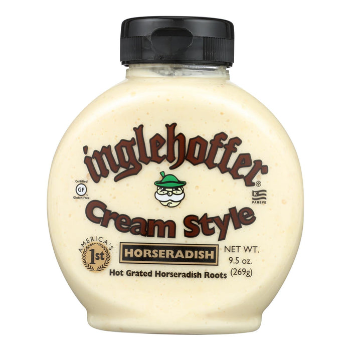Inglehoffer Creamy Horseradish: Pack of 6 - 9.5 Oz. Jars