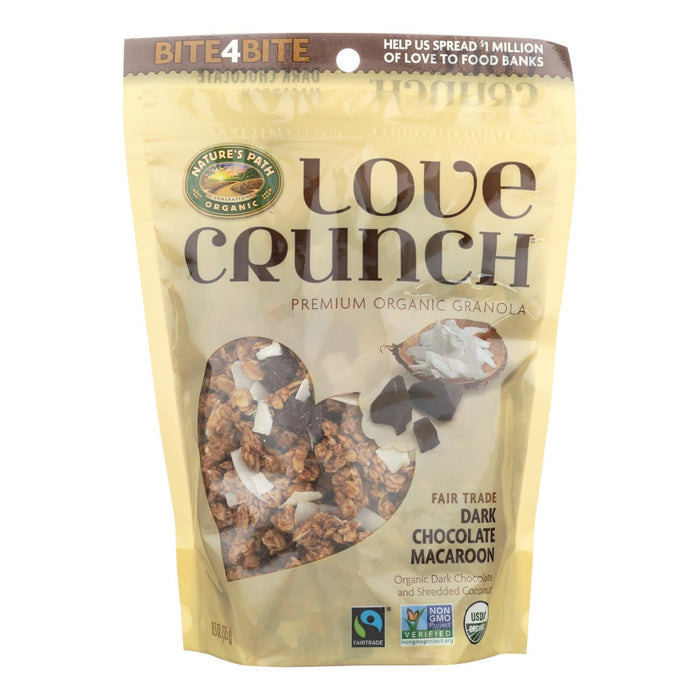 Nature's Path Love Crunch Dark Chocolate Macaroon, 11.5 Oz (Pack of 6)