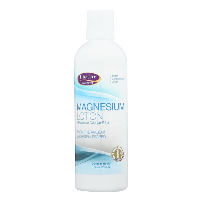 Life Flo Pure Magnesium Lotion, Vanilla Scent, 8 oz