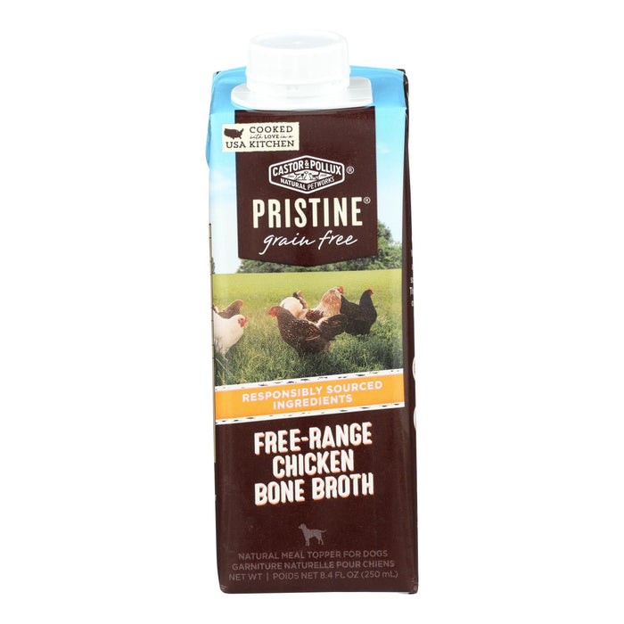 Castor & Pollux Green Free-Range Chicken Bone Broth (24-Pack)
