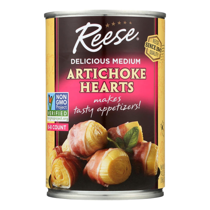 Reese's Delightful Savory Artichoke Hearts (Pack of 12 - 14 Oz.)