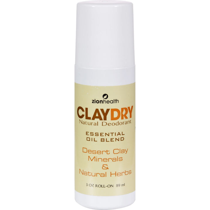 Zion Health Clay Dry Natural Deodorant