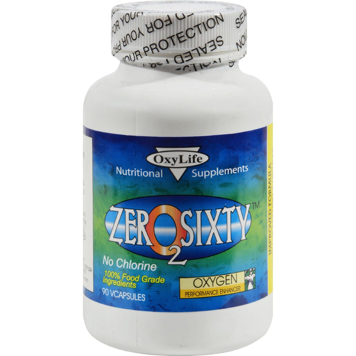 Oxylife Zero 2 Sixty Oxygen: 90 Capsules for Enhanced Energy Levels