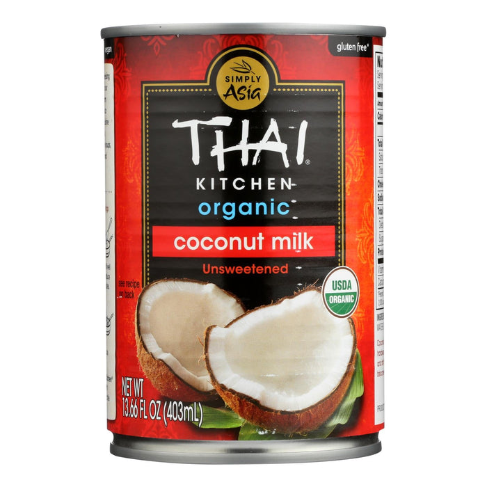 Thai Kitchen Organic Coconut Milk - 13.66 Fl Oz (Pack of 12)