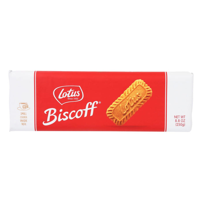 Lotus Biscoff Crunchy Caramel Cookies, 10 Count, 8.8 Oz Pack
