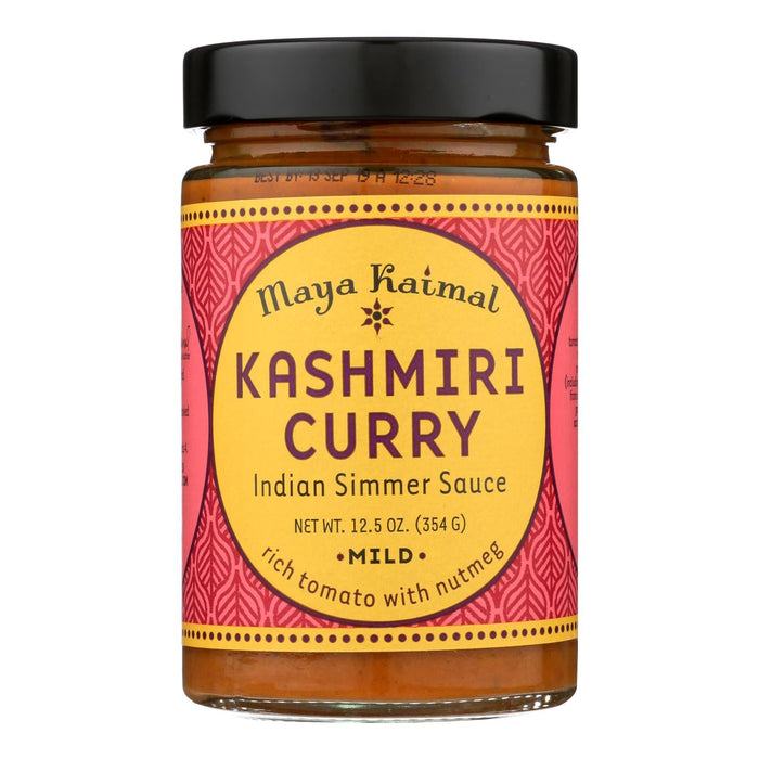 Maya Kaimal Kashmiri Curry Simmer Sauce (Pack of 6 - 12.5 Oz.)