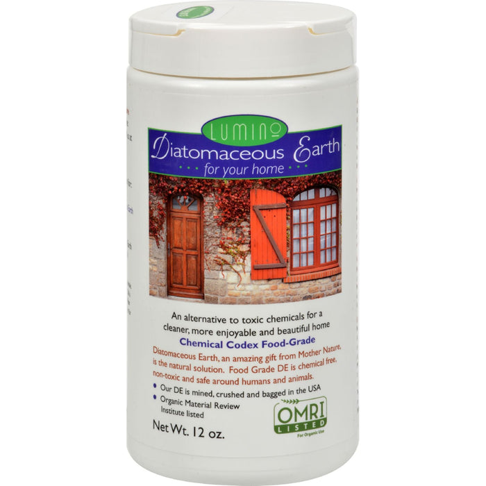 Lumino Home Premium Diatomaceous Earth (12 Oz.)