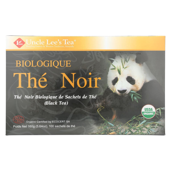 Unclee Lee's Organic Legends of China Black Tea, 100-Count Pack