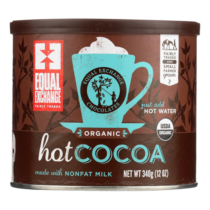 Equal Exchange Organic Hot Cocoa Mix - 6 Pack - 12 Oz.