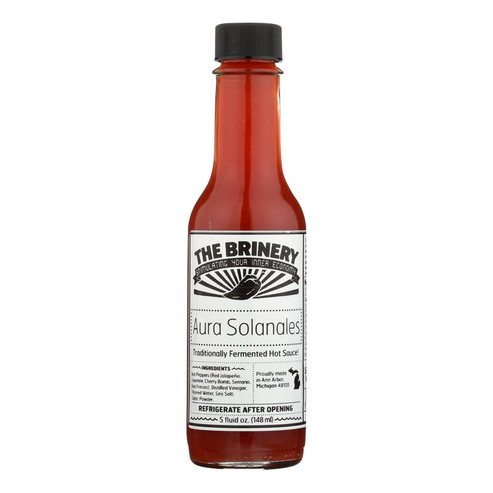 The Brinery Hot Louisiana Style Sauce (Pack of 12 - 5 Fz. Each)