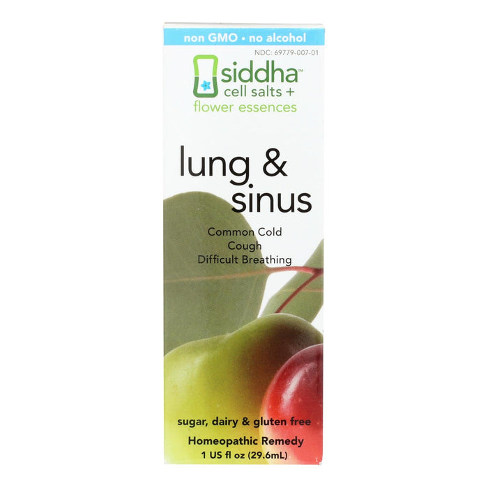 Siddha Flower Essences Lungs and Sinuses Support