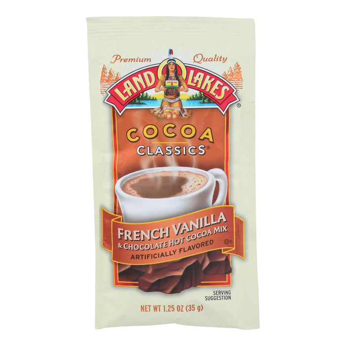 Land O'Lakes Cocoa Classic Mix, French Vanilla and Chocolate, 12 - 1.25 Oz Packs