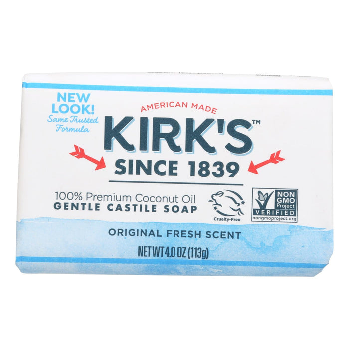 Kirk's Natural Castile Soap, 4 Ounces