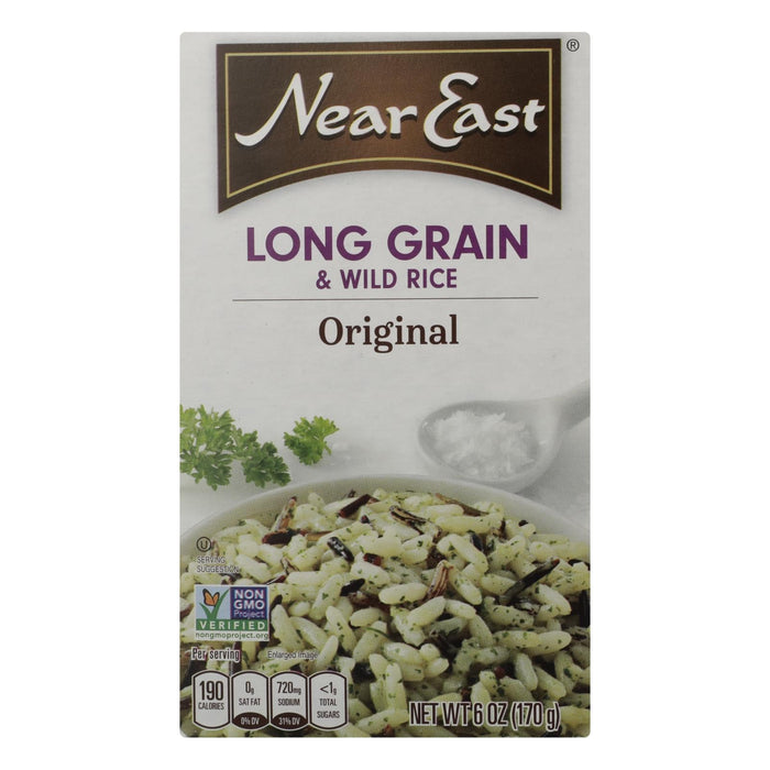 Near East Long Grain and Wild Rice Pilaf Mix 6 Oz. Pack of 12