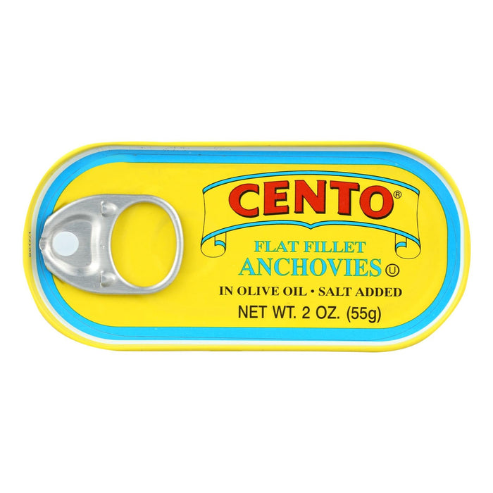 Cento Flat Anchovy 25-Pack 2 Fl Oz