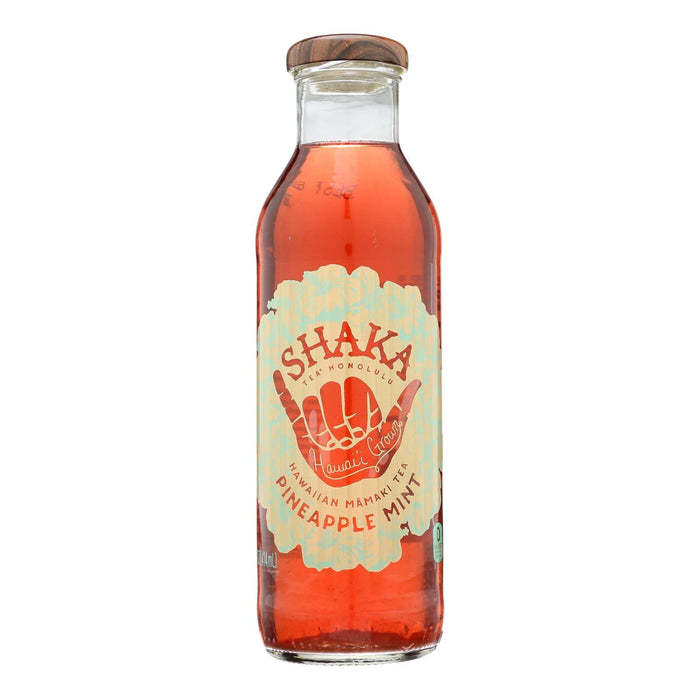 Shaka Tea Peppermint Mint (Pack of 12 - 14 Fl Oz)