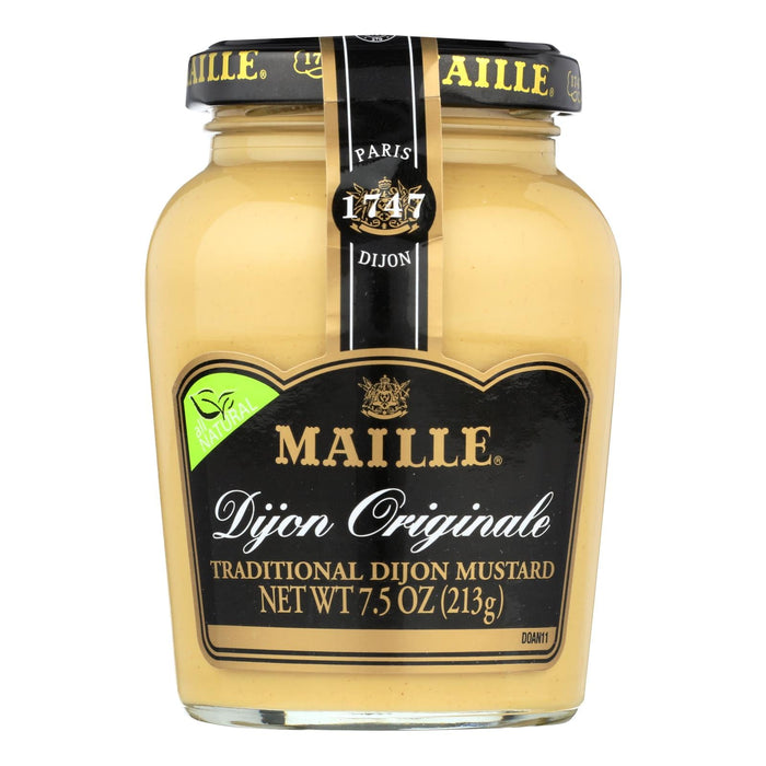 Maille Dijon Mustard Originale Natural Traditional 7.5oz Pack of 6