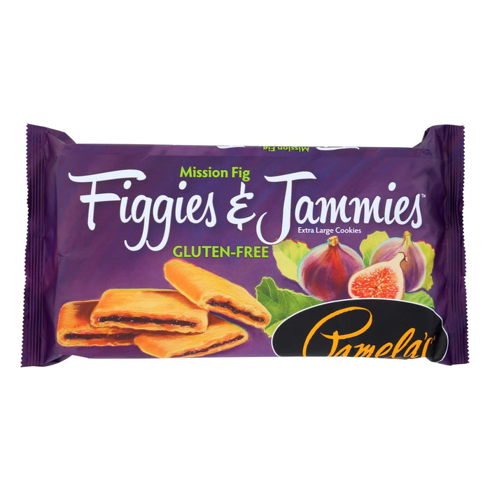 Pamela's Products Gluten Free Cookies, Fig Figgies and Jammies, 6 Pack, 9 Oz Each