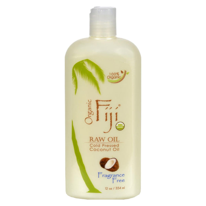 Organic Fiji Virgin Coconut Oil Fragrance-Free - 12 Fl Oz