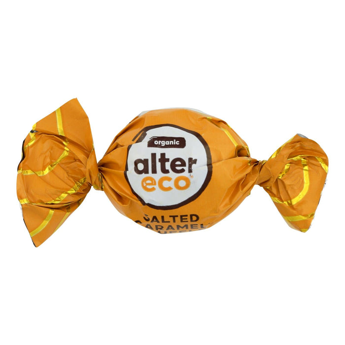 Alter Eco Organic Salted Caramel Vegan Truffles, Pack of 60