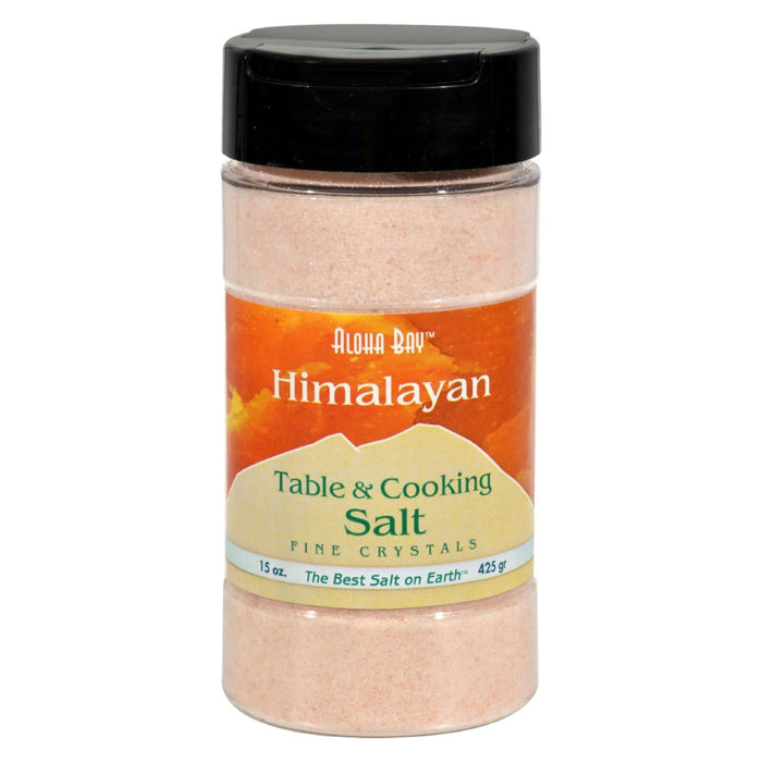 Himalayan Pink Salt Fine Crystals - 15 Oz.