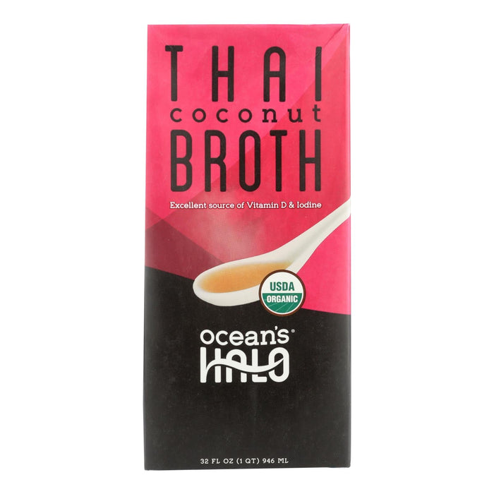 Ocean's Halo Thai Coconut Broth (Pack of 6 - 32 Fl. Oz.)