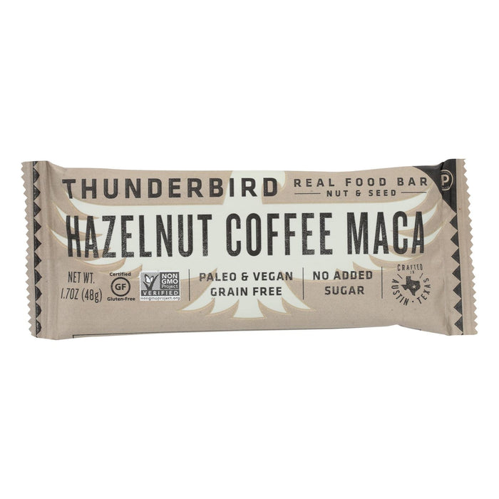 Thunderbird Bar Hazelnut Coffee Maca (Pack of 12 - 1.7 Oz.)