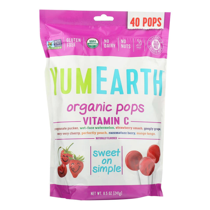 Yumearth Organic Fruit Pops Variety Kids Pack (Pack of 12 - 8.5 Oz.)