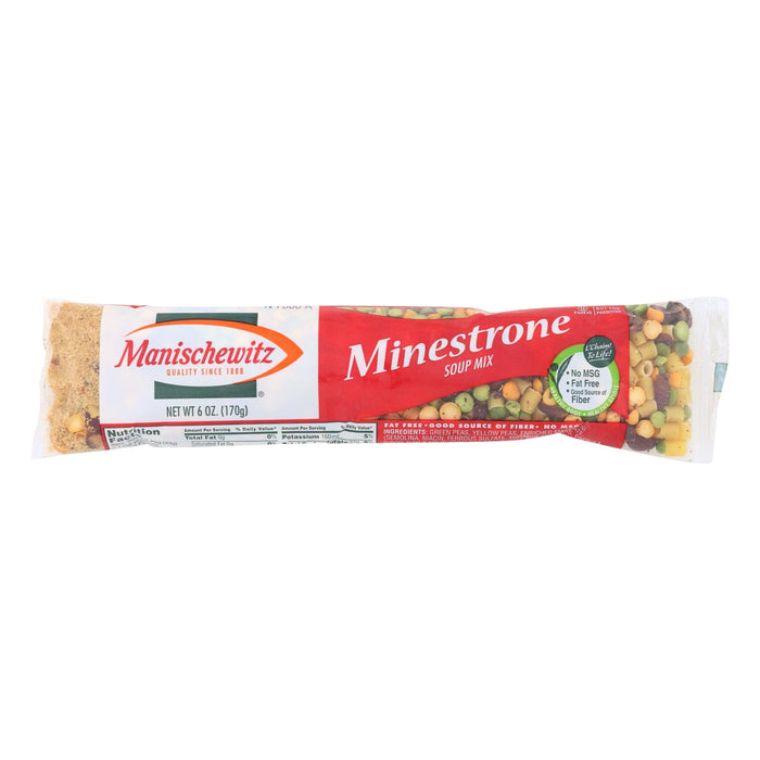 Manischewitz Minestrone Soup Mix - 6 Oz. Celery, Carrots & Pasta