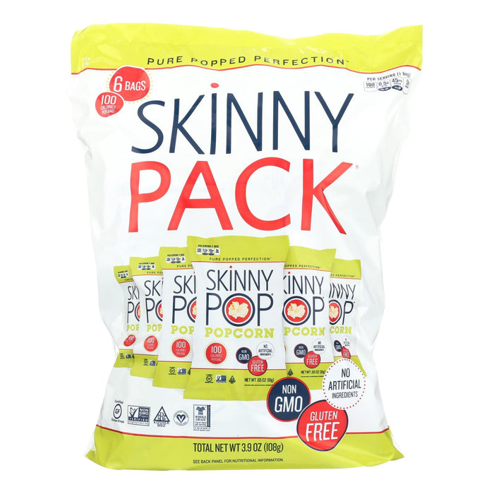 Skinnypop Popcorn 100 Calorie Bags (10-Pack) - 0.65 Oz. Each