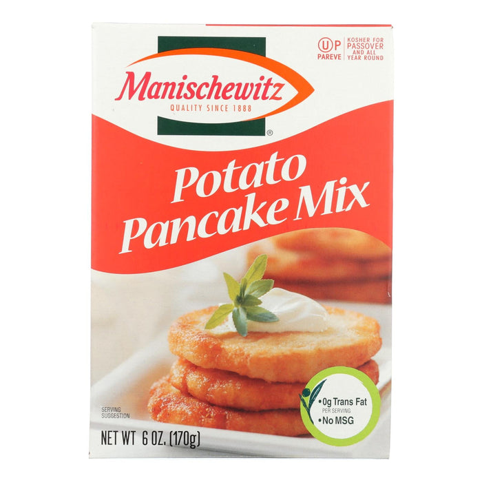 Manischewitz Potato Pancake Mix, Pack of 12 (6 Oz. Each)