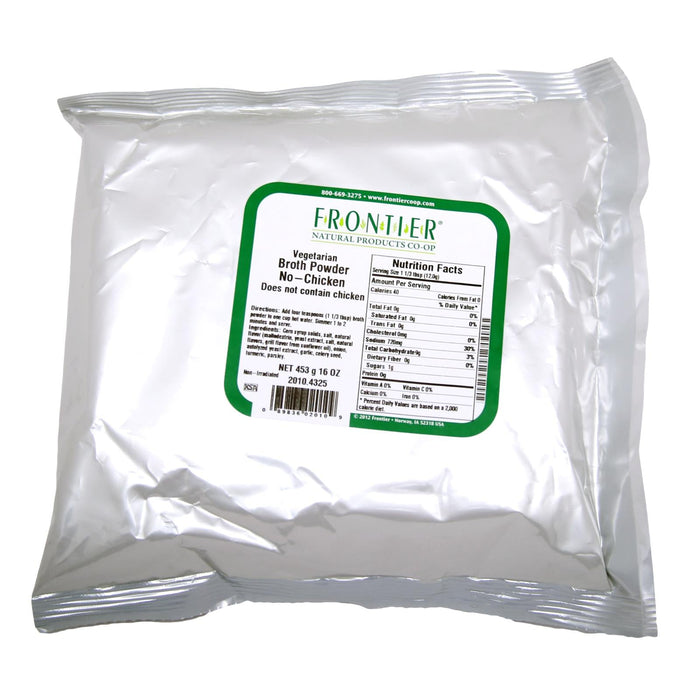 Frontier Herb Chicken Flavored Broth Powder (1lb)