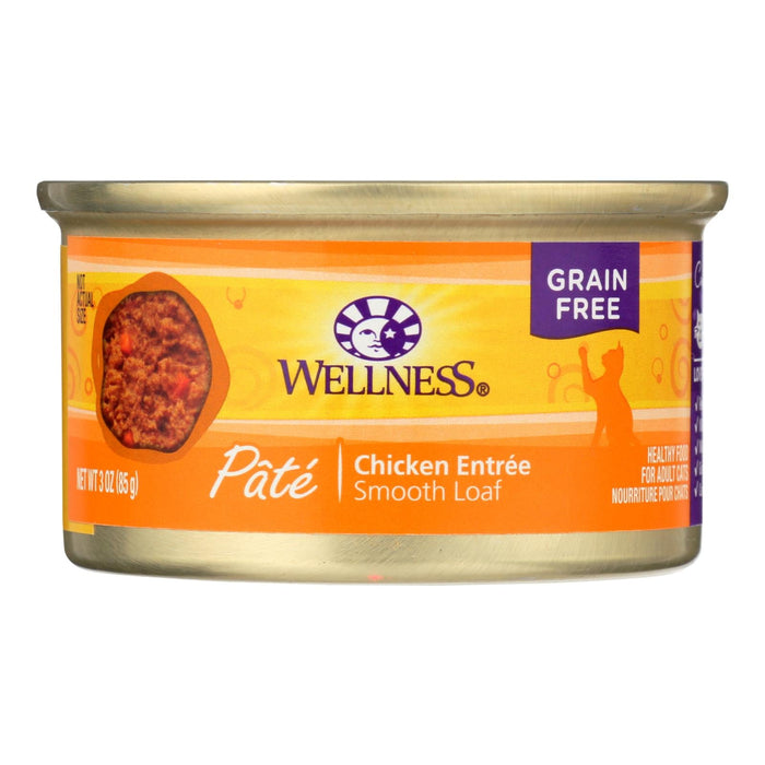 Wellness Pet Products Cat Food - Chicken Recipe (Pack of 24) - 3 Oz.