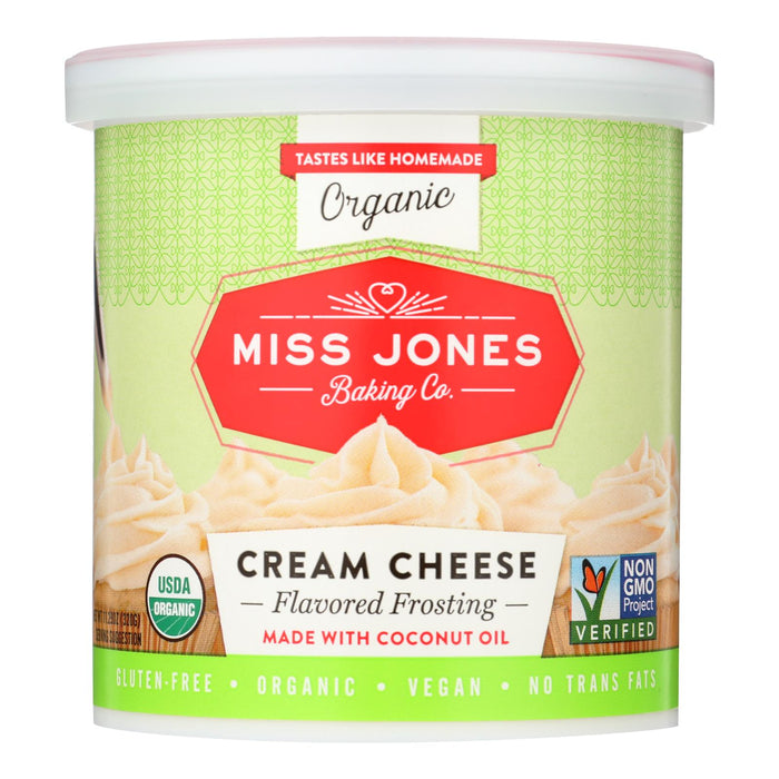 Miss Jones Baking Co Organic Cream Cheese Pack of 6 - 11.29 Ounces