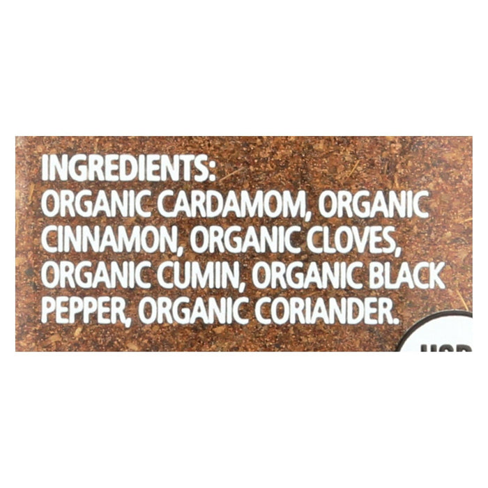 Simply Organic Garam Masala Spice Blend, USDA Organic, Case of 6 (3 oz)