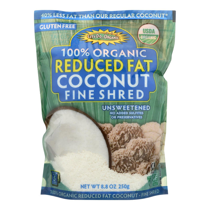Let's Do Organics Shredded Coconut (12 x 8.8 Oz.)