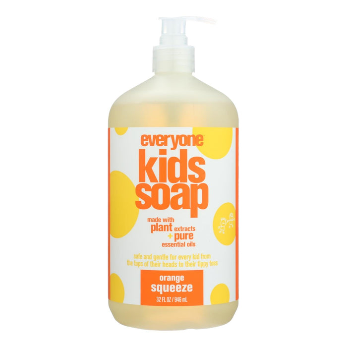 Everyone Orange Squeeze Soap for Kids - 32 Oz