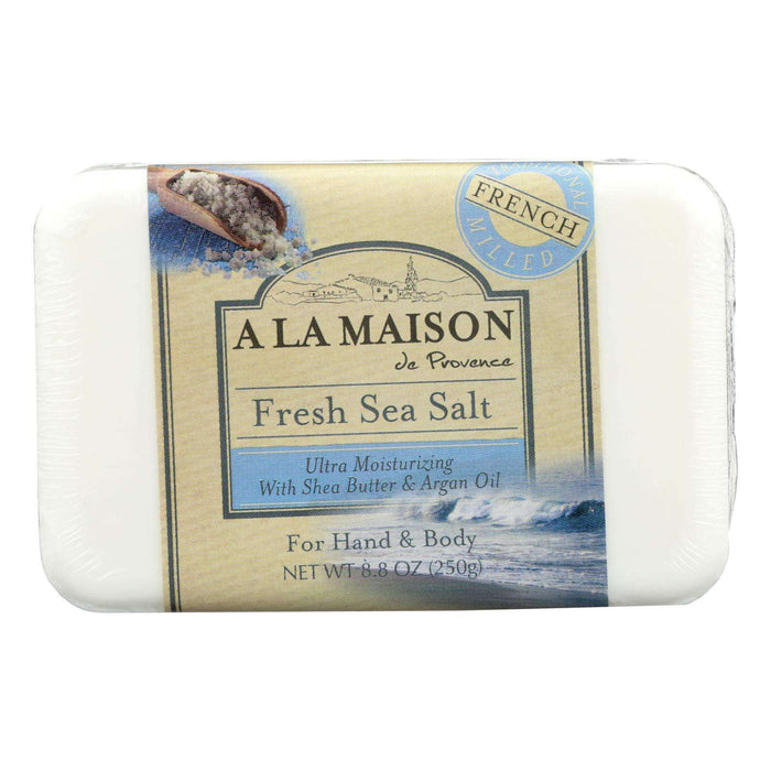 A La Maison Fresh Sea Salt Bar Soap - 8.8 Oz