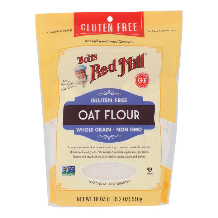 Bob's Red Mill Gluten Free Oat Flour (18 oz,4 Pack)