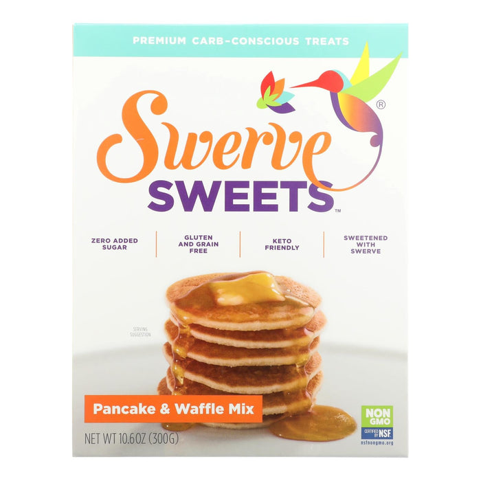 Swerve Sweets Ultra-Fine Sugar-Free Pancake & Waffle Mix (Pack of 6 - 10.6 Oz.)