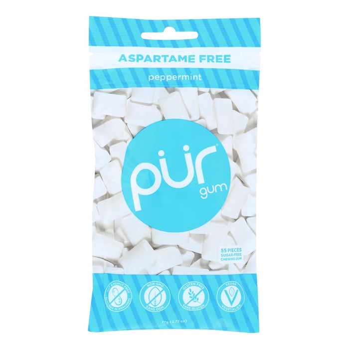 Pur Peppermint Gum 12-Pack 2.72 Ounces