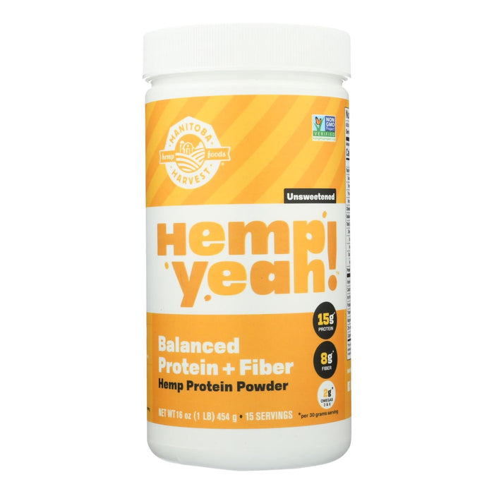 Manitoba Harvest Hemp Yeah! Balanced Protein + Fiber Powder - 16 Oz.