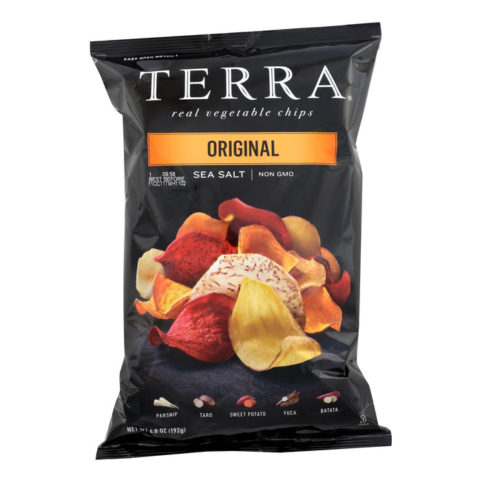 Terra Exotic Vegetable Chips, Original Flavor - Pack of 12 - 6.8 Oz. Each