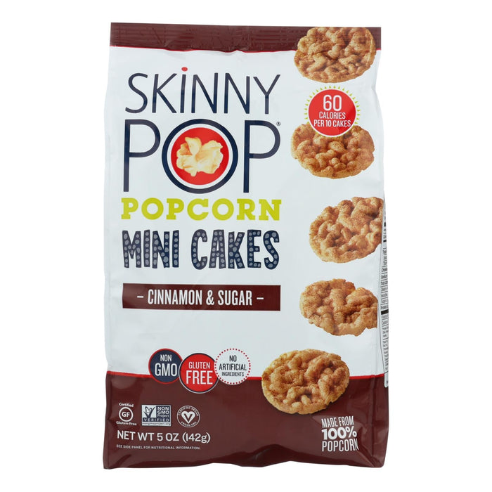 Skinnypop Mini Cakes - Cinnamon/Sugar - 5 Oz. (Pack of 4)