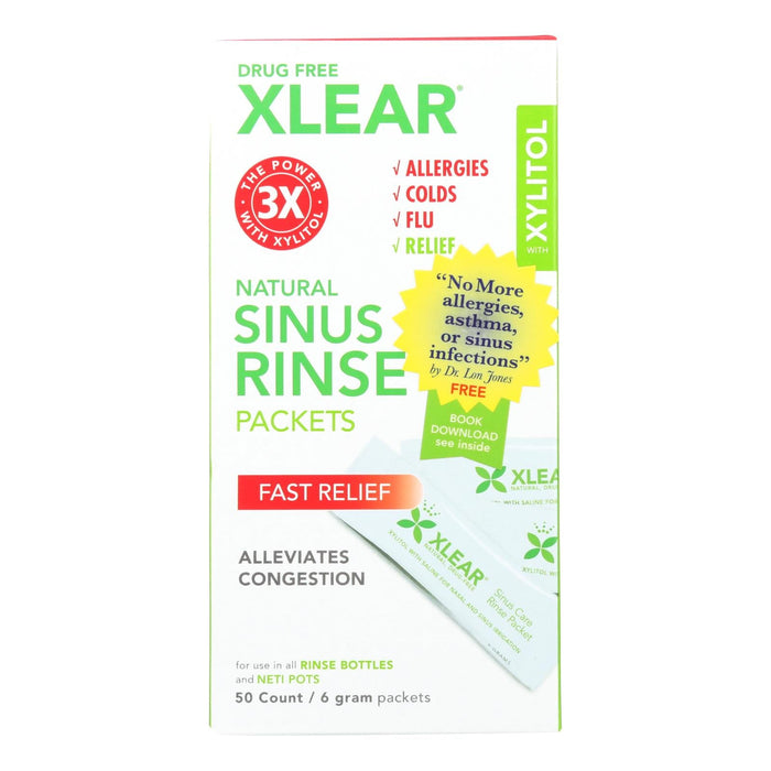 Xlear Sinus Neti Refill Solution - 50 Single-Use Packets