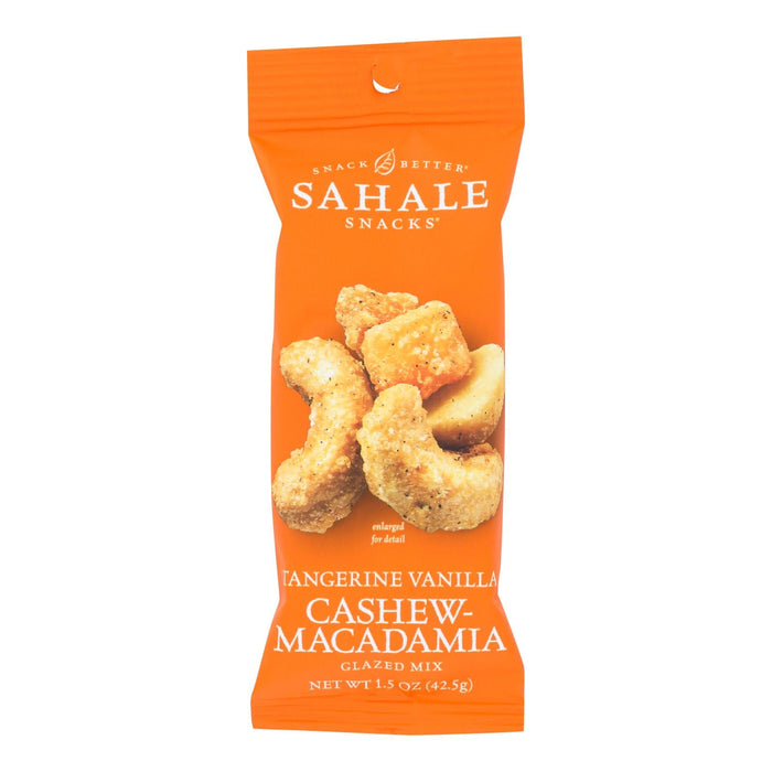 Sahale Snacks Tangerine-Vanilla Cashew Macadamia Glazed Mix (9-Pack, 1.5 Oz. Each)