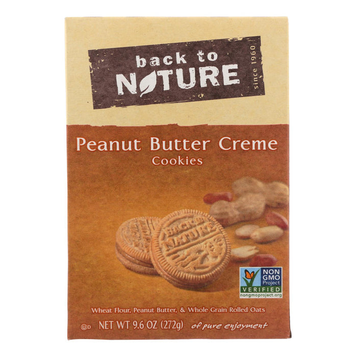 Back To Nature Peanut Butter Creme Cookies (6-Pack, 9.6 Oz. Each)