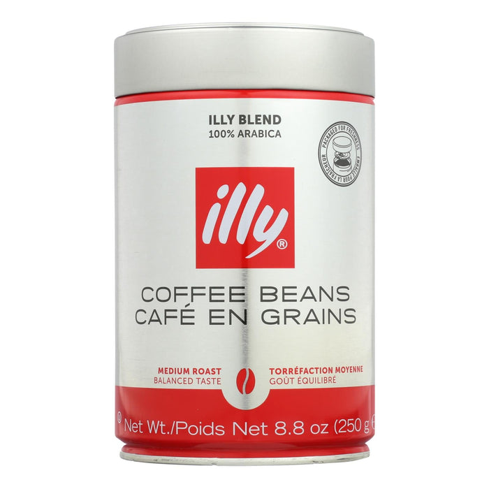 Illy Caffe Medium Roast Whole Bean Coffee 8.8 Oz Pack of 6