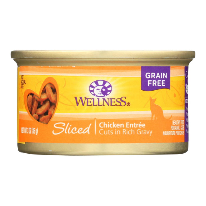 Wellness Pet Products Cat Food - Chicken Entrée (Pack of 24) - 3 Oz.